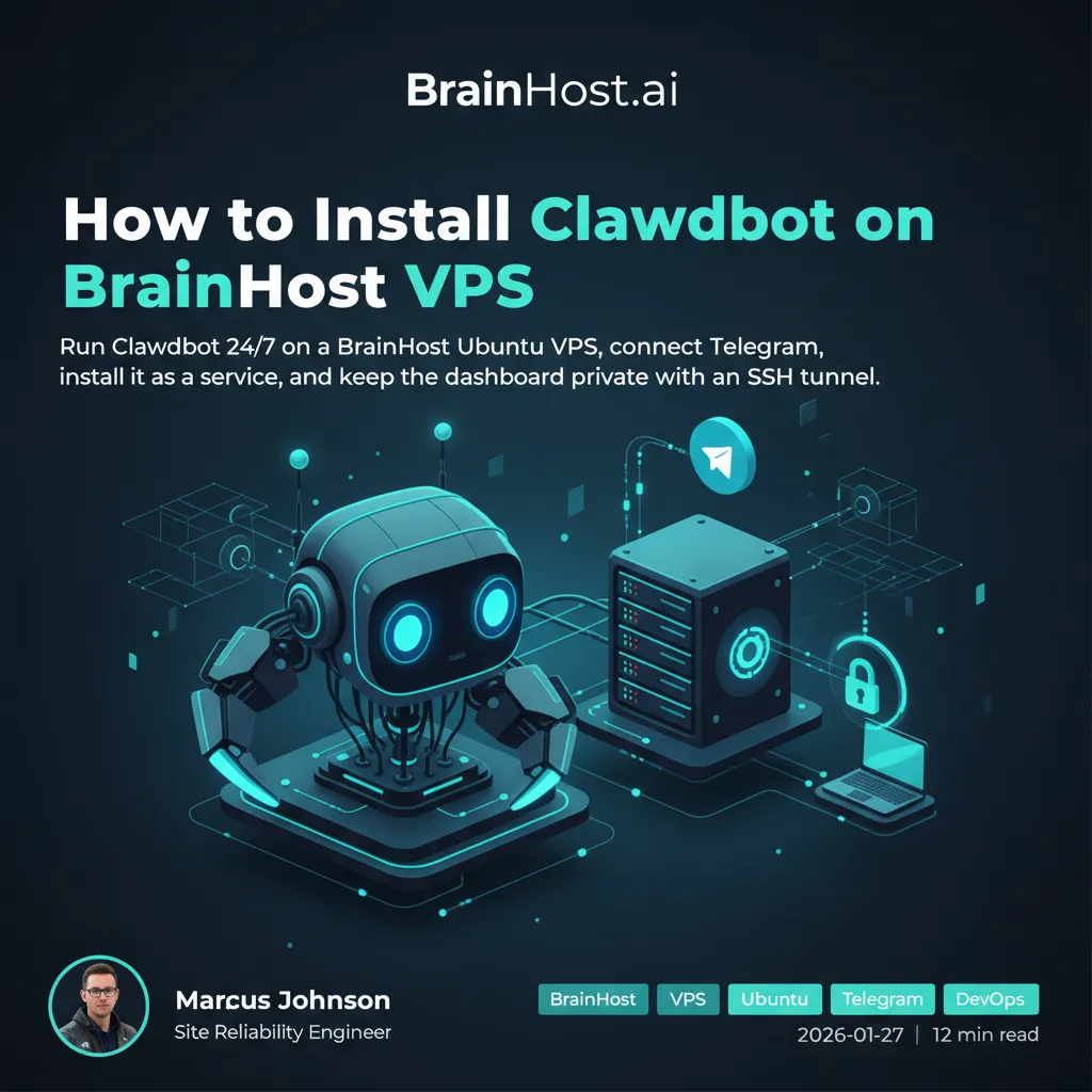 How to Install Moltbot(Clawdbot) on BrainHost VPS